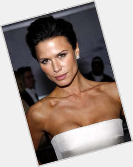 Rhona Mitra Athletic body,  dark brown hair & hairstyles