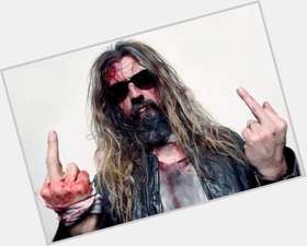 Rob Zombie Average body,  blonde hair & hairstyles