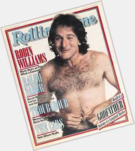 Robin Williams salt and pepper hair & hairstyles Average body, 