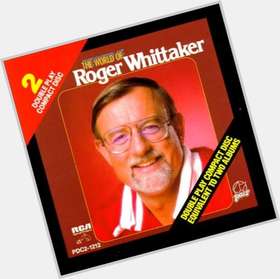 Roger Whittaker Average body,  salt and pepper hair & hairstyles