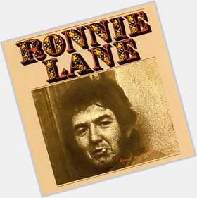 Ronnie Lane Slim body,  dark brown hair & hairstyles