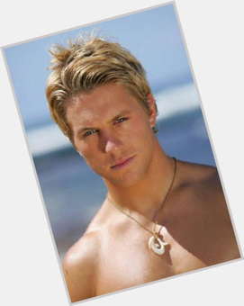 Ross Thomas blonde hair & hairstyles Athletic body, 