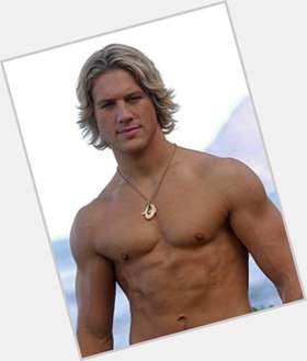Ross Thomas Athletic body,  blonde hair & hairstyles