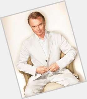 Sam Neill Athletic body,  light brown hair & hairstyles