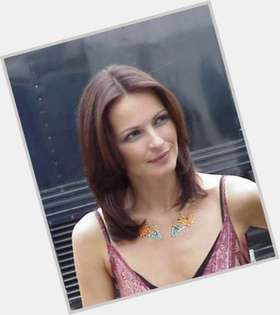 Sharon Corr Slim body,  dark brown hair & hairstyles