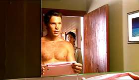 Adam Sinclair, Christopher Villiers, Tom Wisdom and Robert Finan shirtless in Mile High 3-01