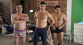 Shane Cortese, Blair Strang and Jason Hoyte shirtless in Nothing Trivial 1-10