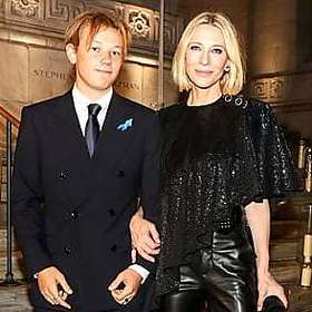 Cate Blanchett Steps Out with 20-Year-Old Son Roman Upton