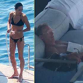 Jennifer Connelly and Paul Bettany enjoy yacht day in Spain during European summer getaway