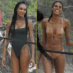 Jourdan Dunn in Bikini