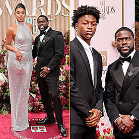 Kevin Hart Attends BET Awards 2025 with Wife and Son for Hosting Debut