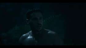Peter Gadiot shirtless in Nine Bodies In A Mexican Morgue 1-03