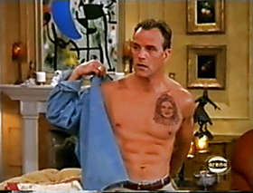 Richard Burgi shirtless in Veronica Closet 3-12