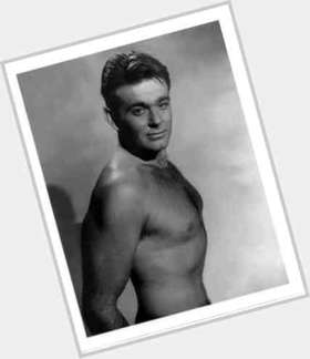 Stuart Whitman Athletic body,  salt and pepper hair & hairstyles