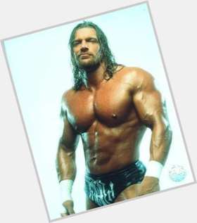 Triple H blonde hair & hairstyles Bodybuilder body, 