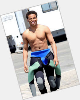 Tristan Wilds Athletic body,  black hair & hairstyles