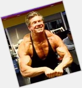 Vince Mcmahon light brown hair & hairstyles Athletic body, 