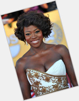 Viola Davis Athletic body,  dark brown hair & hairstyles