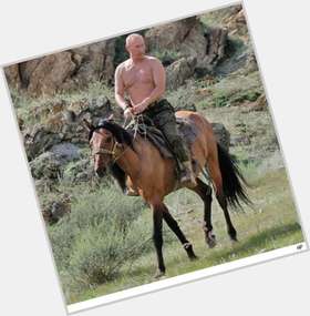 Vladimir Putin Athletic body,  blonde hair & hairstyles