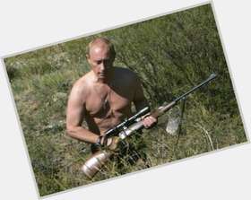 Vladimir Putin blonde hair & hairstyles Athletic body, 
