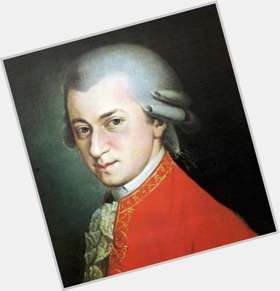 Wolfgang Amadeus Mozart Slim body,  