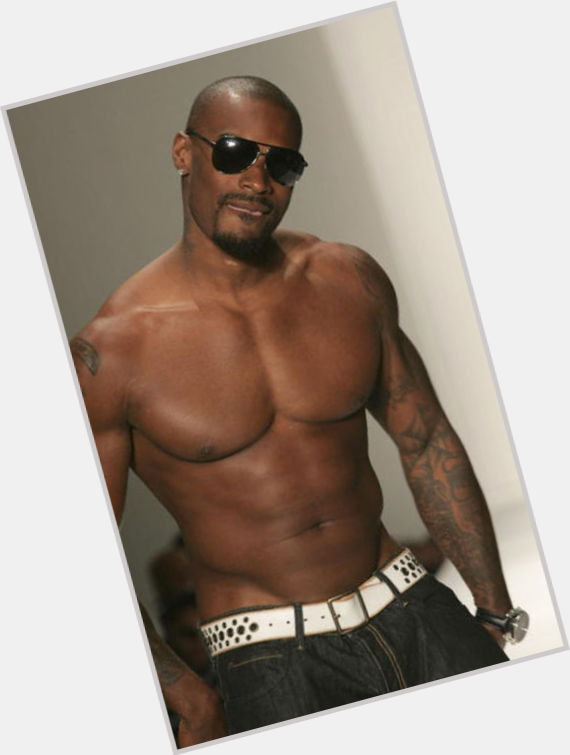 Tyson Beckford shirtless bikini
